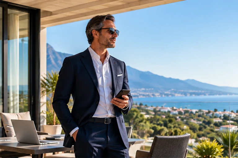 Repräsentative Luxusimmobilie in Marbella für Unternehmer