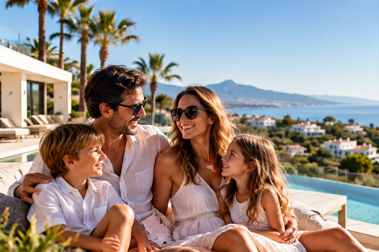 Familienfreundliche Villa mit Pool in Marbella