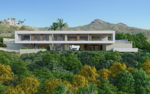 Project Designer villa with privileged views in Montemayor in Benahavis