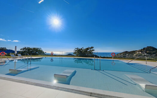 Elegante Wohnung mit Meerblick in Marbella, Costa del Sol