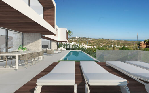 Elegante Villa mit Meerblick in Los Flamingos, Benahavis