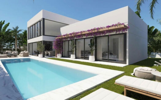 Elegante Villa mit Meerblick in Estepona, Costa del Sol