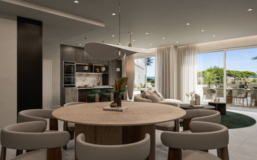 Moderne Wohnung mit Terrasse in Reserva de Los Monteros, Marbella