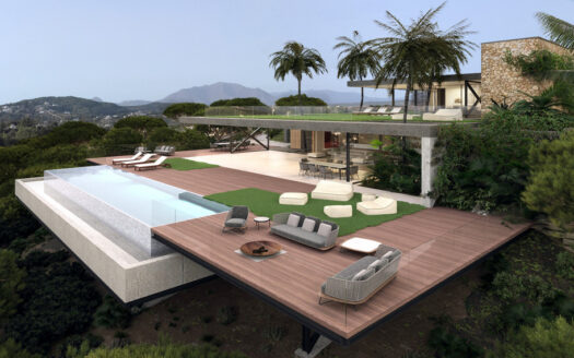 Elegante Villa mit atemberaubendem Meerblick in Sotogrande
