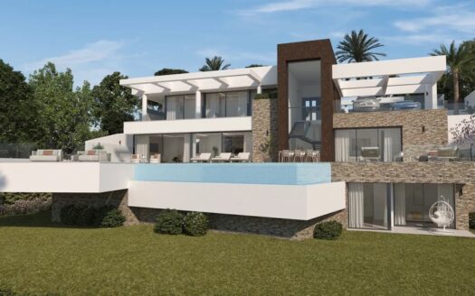 Luxuriöse Villa mit Meerblick in Marbella an der Costa del Sol