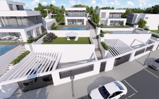 Moderne Villa mit Meerblick in Manilva, Costa del Sol
