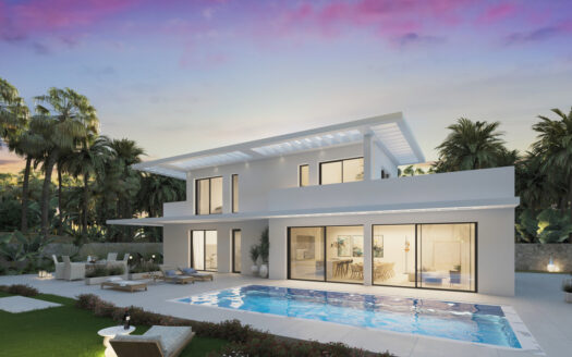 Exklusive Villa in Marbella: Modernes Design mit Meerblick