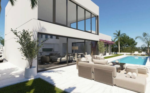 Elegante Villa mit Meerblick in Estepona an der Costa del Sol