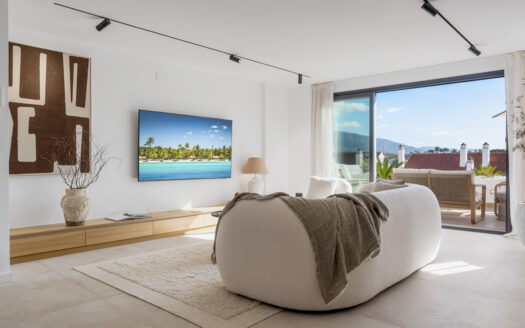 Elegantes Apartment in Marbella mit atemberaubendem Panoramablick