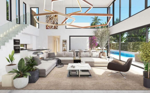 Elegante Villa mit Meerblick in Estepona an der Costa del Sol