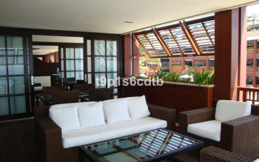 Elegantes Apartment mit Meerblick in Marbella an der Costa del Sol