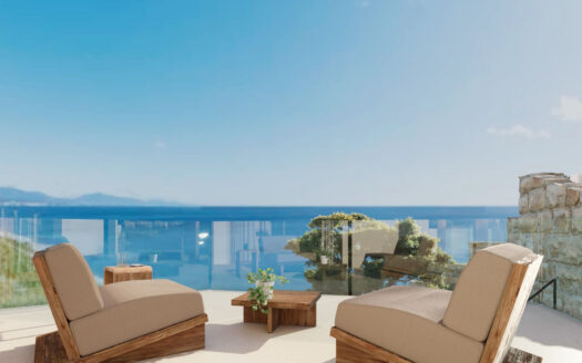 Exklusive Neubauvilla mit Meerblick in Punta Chullera, Manilva