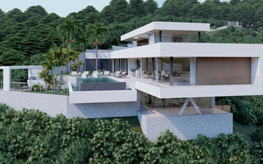 Elegante Villa mit Traumansicht in Monte Mayor, Costa del Sol