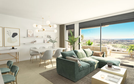 Elegantes Apartment in La Cala de Mijas mit atemberaubendem Blick