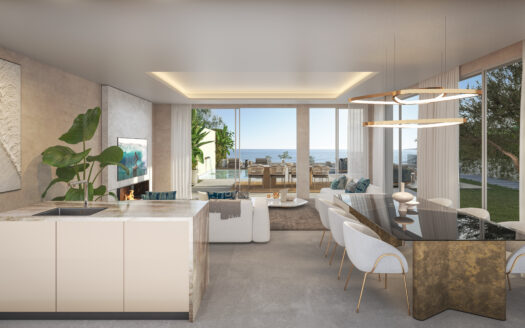 Exklusive Villa mit Meerblick in Mijas an der Costa del Sol