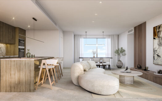 Exklusive Apartments mit Blick über Fuengirola an der Costa del Sol