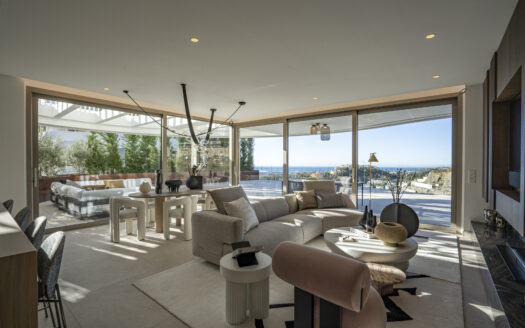 Elegantes Boutique-Apartment in Marbella mit Meerblick