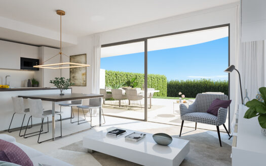 Elegante Wohnungen in La Cala de Mijas mit Meeresblick