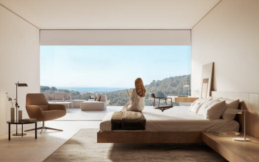 Moderne Villa mit Panoramablick in Sotogrande an der Costa del Sol