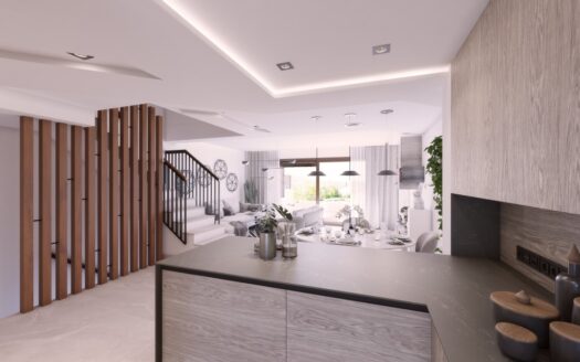 Luxuriöse Doppelhaushälften in Istán, Marbella mit Panoramablick