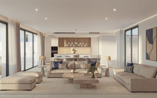 Elegante Stadtwohnungen in Marbella mit atemberaubendem Meerblick