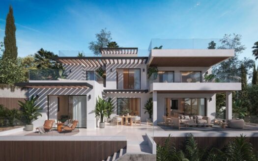 Luxuriöse Villa mit atemberaubendem Meerblick in Marbella