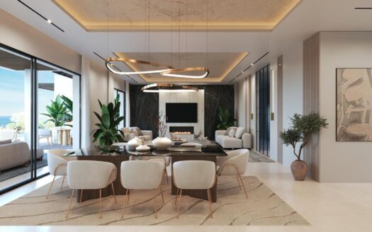 Luxuriöse Villa mit atemberaubendem Meerblick in Marbella