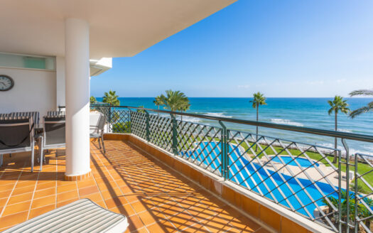 Elegante Wohnung mit Meerblick in Marbella an der Costa del Sol