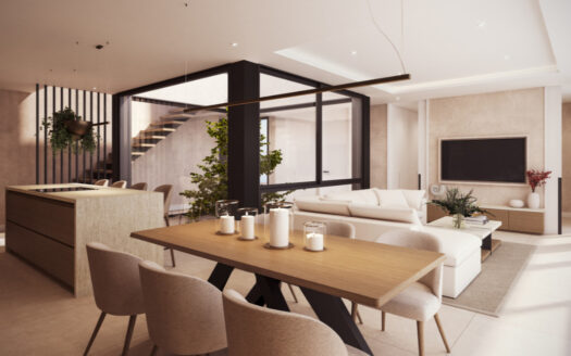 Moderne Villa in Marbella mit atemberaubendem Panoramablick