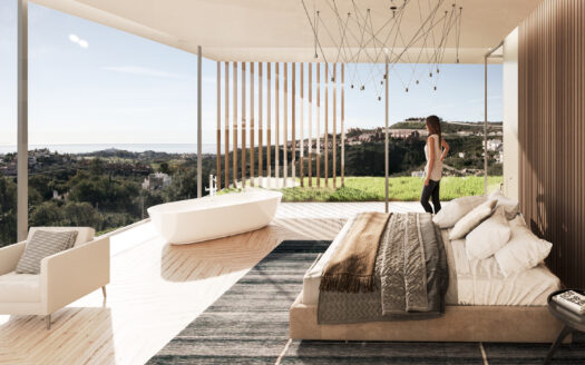 Moderne Villa mit Panoramablick in BenahavÃs, Costa del Sol