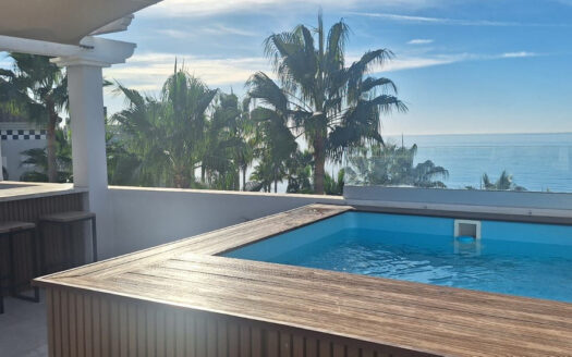 Elegante Strandwohnungen mit Meeresblick in Estepona