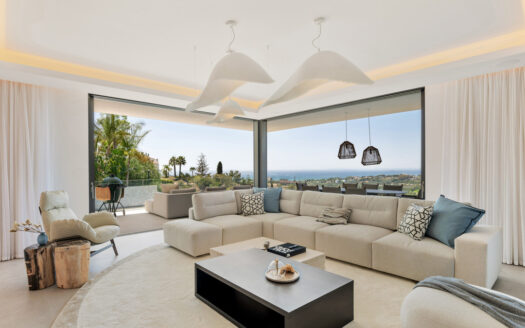 Elegante Villa mit Meerblick in Marbella, Costa del Sol