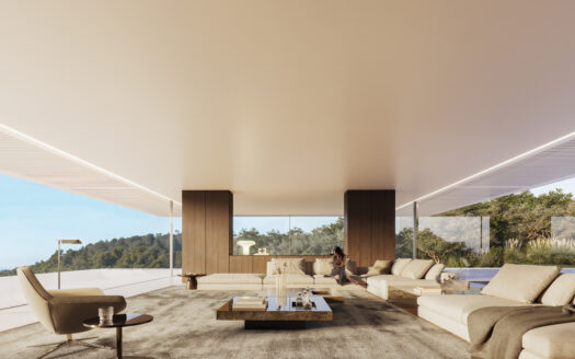 Moderne Villa mit Panoramablick in Sotogrande an der Costa del Sol