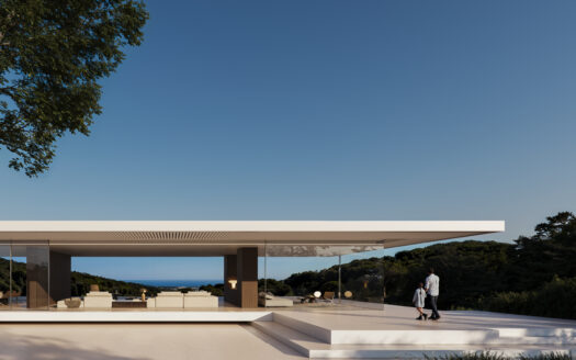 Moderne Villa mit Panoramablick in Sotogrande an der Costa del Sol