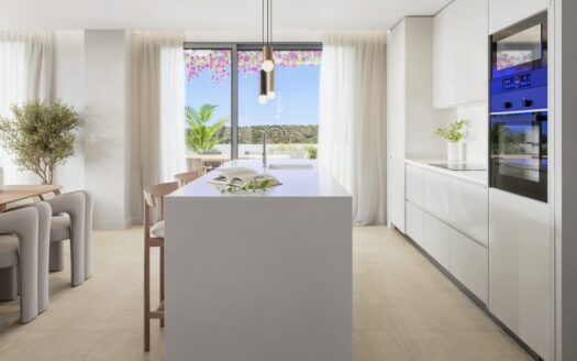 Elegante Wohnungen in Casares Golf mit Meerblick und Ruhe