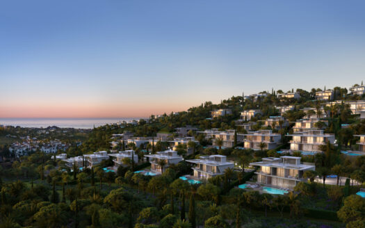 Elegante Villen in BenahavÃs mit atemberaubendem Meerblick