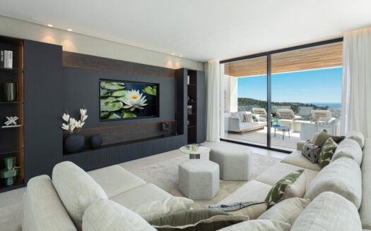 Moderne Villa in Lomas de La Quinta mit Meerblick