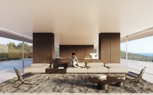 Moderne Villa mit Panoramablick in Sotogrande an der Costa del Sol