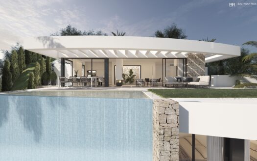 Luxuriöse Villa mit Panoramablick in Mijas Pueblo an der Costa del Sol