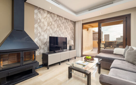 Luxuriöses Penthouse mit Meerblick in Marbella an der Costa del Sol