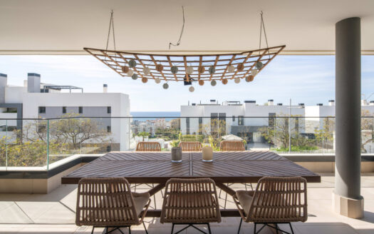 Elegante Wohnung mit Meerblick in Estepona, Costa del Sol