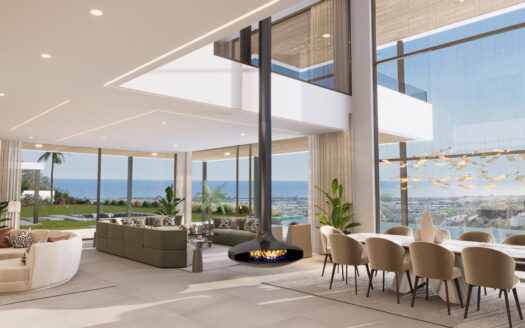 Elegante Villa mit Panoramablick in BenahavÃs an der Costa del Sol