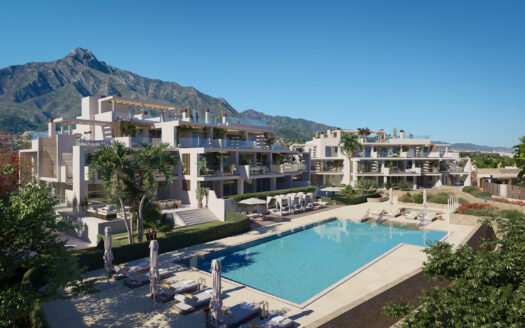 Elegantes Erdgeschoss-Apartment mit Garten in Marbella