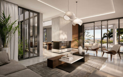 Exklusive Villa in Marbella mit modernem Design und Privatsphäre