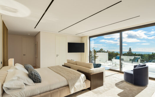 Exklusive Villa mit atemberaubendem Meerblick in Marbella