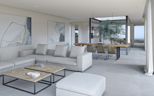 Elegante Designer-Villa mit Panoramablick in Marbella