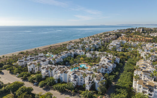 Möblierte EG Wohnung direkt am Strand mit Meerblick in Costalita