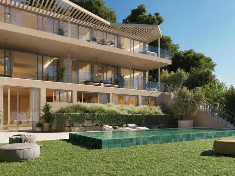 Elegante Garten-Villen in Mijas: Exklusive Wohnqualität an der Costa del Sol