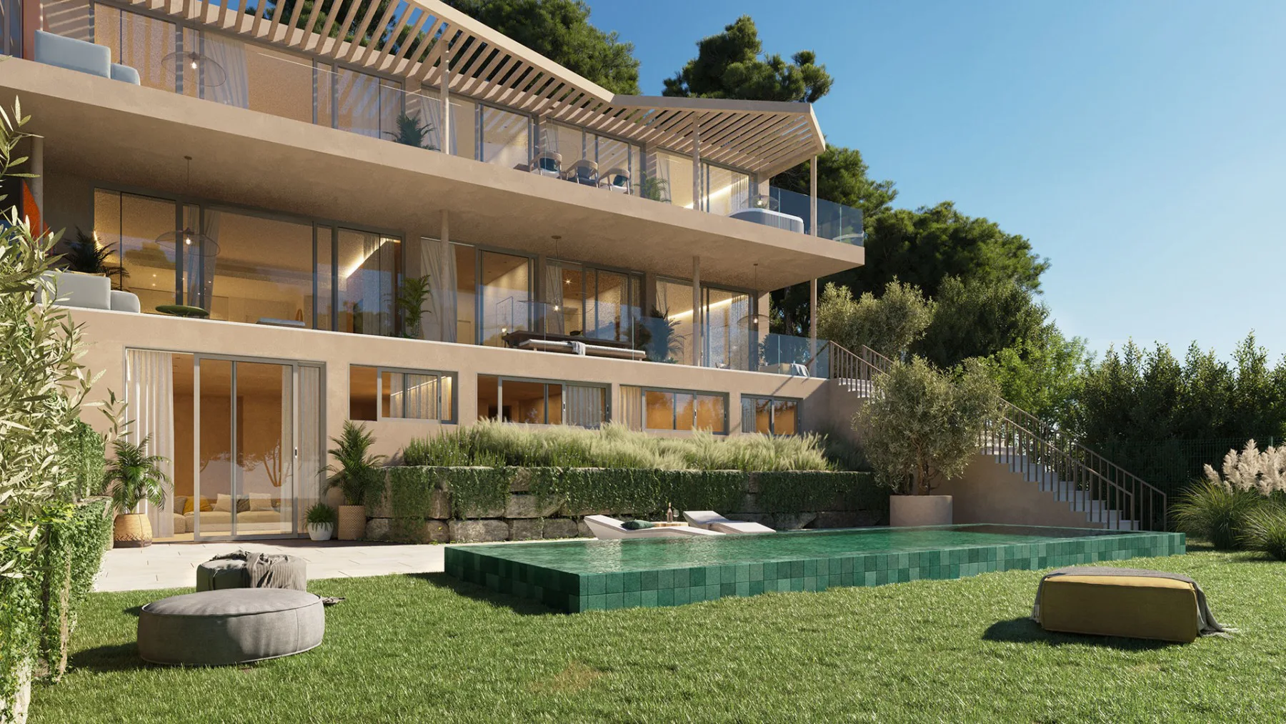 Elegante Garten-Villen in Mijas: Exklusive Wohnqualität an der Costa del Sol