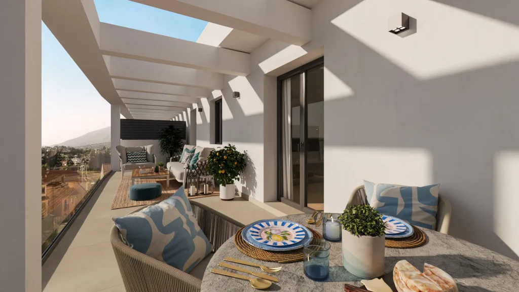 Neues Penthouse in Mijas – Las Lagunas bei El Corte Ingles, Málaga